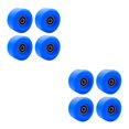 thumbnail image 2 of Decodeary Inline Skate Wheel PU Wear-Resistant 58mm Wheels Replacement 82A Blue 58x58x32mm 2Set, 2 of 6