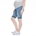 thumbnail image 4 of Paisley Sky Maternity Jegging Bermuda Short, 4 of 6