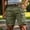 Light Green, variant on Men's Casual Summer Shorts Lightweight Breathable Relaxed Fit Elastic Waist Softer For Daily Wear And Outdoor Activities