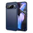 thumbnail image 1 of PANDACO Étui en Métal Brossé Bleu Marine pour Google Pixel 10 Pro TG, 1 of 5