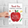 thumbnail image 3 of Greeting Card Teacher Appreciation Card Bulk for Teacher's Day - Thank You Note for Dedication and, 3 of 5