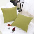thumbnail image 3 of PiccoCasa Housses de Coussin à Rayures Maïs en Polyester, 2 Pcs, Housse de Coussin Décoratif, 3 of 11
