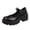 Dark Blue, variant on British Shoes Women Mary Janes Vintage Girls Students High Heel Cosplay Shoes