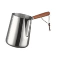 thumbnail image 4 of tamizeot Turkish Coffee Pot Multifunctional Stainless Steel for Kitchen Household Bar 1000ML Silver 1000ML, 4 of 4