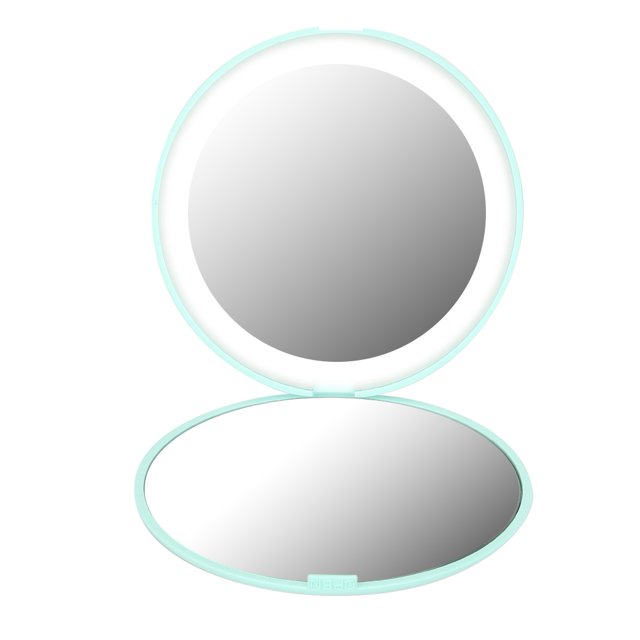 Portable Mirror, High-Power 10X Mirror, 10X Magnifying Mirror Double-Sided Mirror Design Dress Up Beginners Makeup Lovers For Make Up