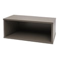 thumbnail image 1 of jifeng CD Organizer CD & DVD Holder Multifunctional Stackable Wood Tabletop CD Storage Cabinet Shelf for Store Garage Bedroom Office Gray, 1 of 9