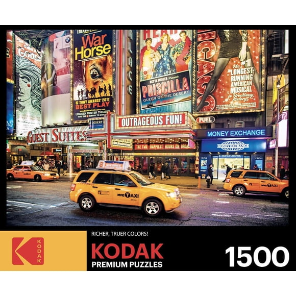 Kodak 1000pc Puzzle -Bright Lights, NYC