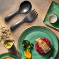 thumbnail image 3 of Btomtd Stainless Steel Cutlery Set 304 Stainless Steel Spoon Fork With Box, Black, 3 of 5