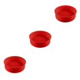 thumbnail image 4 of kurtrusly Mariage Fête Gâteau Restaurant Réutilisable Mousse Lavable Rond Moule Cuisine Gadget Accessoires Rouge 8 Pouces 3Set, 4 of 6