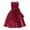 Wine, variant on Zshosam Toddler Girl Dress Flower Girl Dress for Wedding Pleated Satin Tulle Princess Dress Junior Bridesmaids Pageant Formal Ball Gown Size 7T 8T,(Wine 7-8 Years)