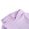 thumbnail image 4 of MesaSe Bébé Filles Hoodies Robe Tenues Solide à Manches Longues Pull Poche Longue Longueur Robe Droite Violet 1-2 Ans, 4 of 6