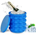 thumbnail image 1 of Ice Cube Tray, Large Silicone Ice Bucket, Ice Cube Maker, Ice Bucket for Freezing Whiskey, Cocktails, Drinks Ice Cube Mold Tray, Large Silicone Ice Bucket, Ice Cube Maker, Ice Bucket fo, 1 of 5