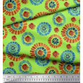 thumbnail image 2 of Soimoi Modal Satin Fabric Brush Stroke Abstract Printed Fabric 1 Yard 42 Inch Wide, 2 of 3