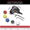 thumbnail image 1 of Multipurpose Handheld Air Hammer Pneumatic Palm Hammer Repair Pushpin ,Powerful, 1 of 2