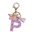 thumbnail image 2 of lionlar Porte-Clés en Résine Ornements Filles Femmes Cadeaux Alphabet Anglais Porte-Clés, 2 of 9