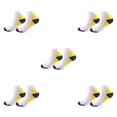 thumbnail image 2 of Wweixi 2piece Relieve Foot Fatigue Compression Socks For Greater Comfortable To Wear Ankles Socks yellow S/M 5Set, 2 of 6