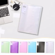 PRETXORVE A4 Rhinestones Arts Storage Book Binder With Sleeves
