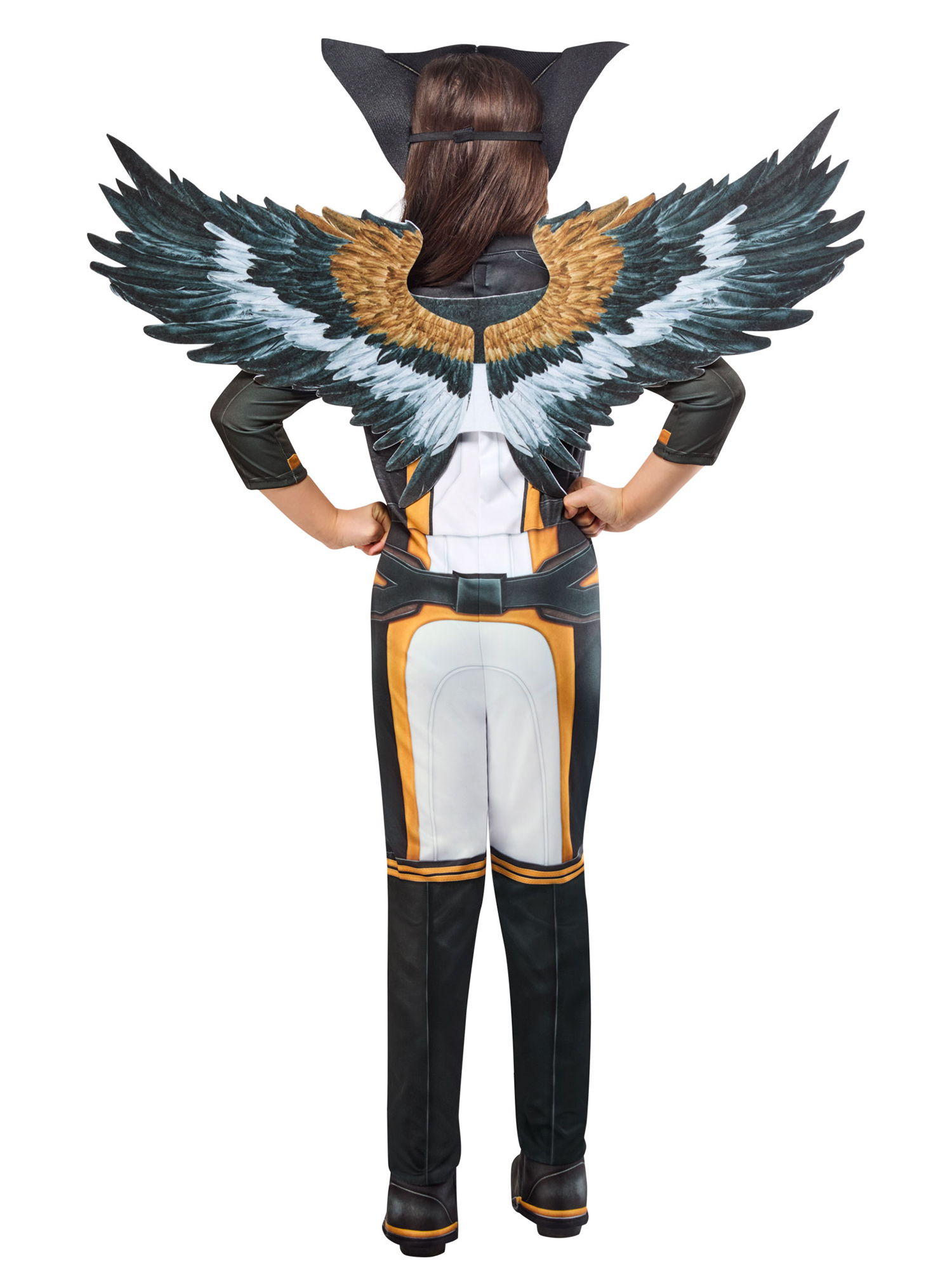 Costume Deluxe Hawk Girl du Film Superman pour Enfants par Rubies, Filles