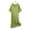 Green, variant on Sakmal Cloud-Like Cotton Nightgowns for Women Cotton Breathable Blue Night dress Long Short Sleeve Crew Neck Solid Nightgowns