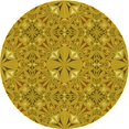 thumbnail image 1 of Ahgly Company Tapis Rond Lavable en Machine Intérieur Transitionnel Bisque Foncé Marron, 5 Pieds Rond, 1 of 7