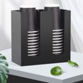 thumbnail image 2 of mmirethe Practical Cup Organiser Durable ABS Holder For Coffee And Cups black 1Set, 2 of 6