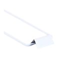 thumbnail image 3 of Milaget Countertop Jewelry Organizer Stand Standing Modern Iron Rack Holder Hanging 1 Row White, 3 of 3