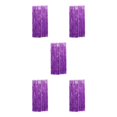 thumbnail image 3 of Wweixi Customized Fringe Curtain For Exquisite Anniversary Party Decorations Luster Purple 5Set, 3 of 4
