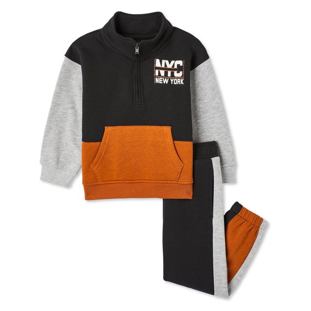 Ensemble 2 pièces avec coton ouaté George pour petits garçons