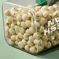 thumbnail image 4 of DcGZvy Containers for Food Storage, Clear Canisters with Lids Rice Storage, Sealed Cans Kitchen Pantry Organizers(1300ml), 4 of 9