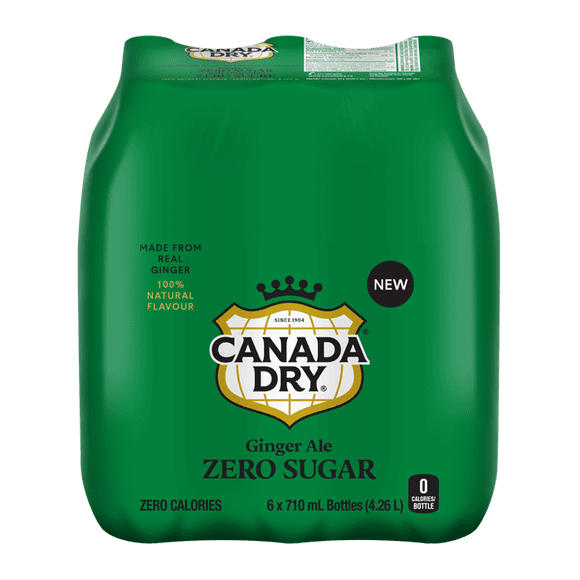 Canada Dry Zero Sugar 6X710ML