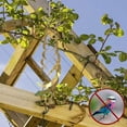 thumbnail image 3 of Wcynlzxg Bird Repellent Reflectors Hanging Deterrent Device With Reflective Mylar Pinwheels 3 Pack, 3 of 4