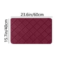 thumbnail image 3 of LSLJS Living Room Bedroom Straight Plush Carpet Floor Mats Bathroom Absorbent Non-slip Mats Kitchen Foot Mats Machine Wash Bathroom Rugs for Bath Tub and Shower Floor Mats, 3 of 6