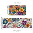 thumbnail image 2 of Kitchen Carpet and Mat Set for Home - 2 Piece Winter Floor Mats for Comfort and Style 2PCS, 2 of 4