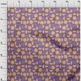 thumbnail image 3 of oneOone Cotton Poplin Purple Fabric Lemon Sewing Craft Projects Fabric Prints By Yard 42 Inch Wide, 3 of 4