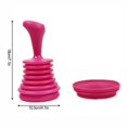 thumbnail image 3 of Household Kitchen Sink Pipe Clearer Drain Plunger Squeeze Drain Cleaner, 3 of 6