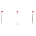 thumbnail image 3 of kurtrusly Wedding Decor With Simulated Calla - Choose Variety Of Colors And Styles With High 3D And Simulation Durable PU Tender pink 3PCS, 3 of 6