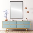 thumbnail image 3 of Singapore Framed Rectangle Mirror - Rubbed Black - 17" x 21", 3 of 7