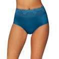 thumbnail image 1 of Bali Womens Passion for Comfort Brief, 9, Deep Sapphire Blue Lace, 1 of 1