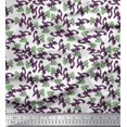 thumbnail image 1 of Soimoi Feuilles de Voile de Coton & Tissu Imprimé Floral 1 Yard 42 Inch Wide, 1 of 3