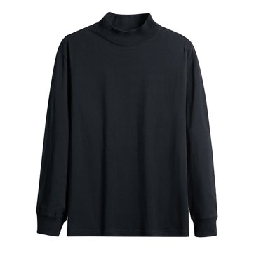 fatyb T-Shirts à Manches Longues en Coton pour Hommes T-Shirts Décontractés Basiques Hauts Couleur Unie Camisoles Confort pour Hommes