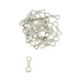 thumbnail image 2 of Heavy Duty Fishing Sinkers Jigs Lure Wire Eyelets Splay Rings 100pcs/set, 2 of 9