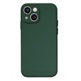 thumbnail image 1 of PANDACO Étui Coquille Souple Mat Vert Forêt pour iPhone 15 Plus, 1 of 3