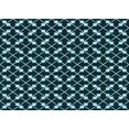thumbnail image 1 of Ahgly Company Machine Washable Indoor Rectangle Transitional Deep Teal Green Area Rugs, 5' x 8', 1 of 7