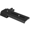 thumbnail image 1 of Sliding Mounting Plate, Aluminium Alloy 160x93mm   Rail, 100mm Movable Range Lightweight For Photographers Cameras, 1 of 8