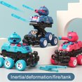thumbnail image 1 of Neinkie Tank Toy Fine Workmanship Wear-resistant Plastic Children Inertial Tank Toy for Kids, 1 of 9