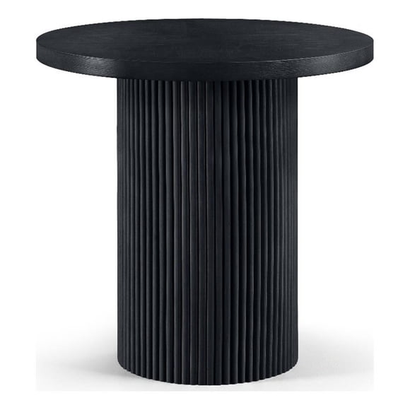 Meridian Furniture Belinda Black Veneer And Solid Wood Counter Height Table