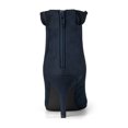 thumbnail image 2 of Unique Bargains Women's Ruffle Zipper Stiletto Heel Ankle Boots, 2 of 7