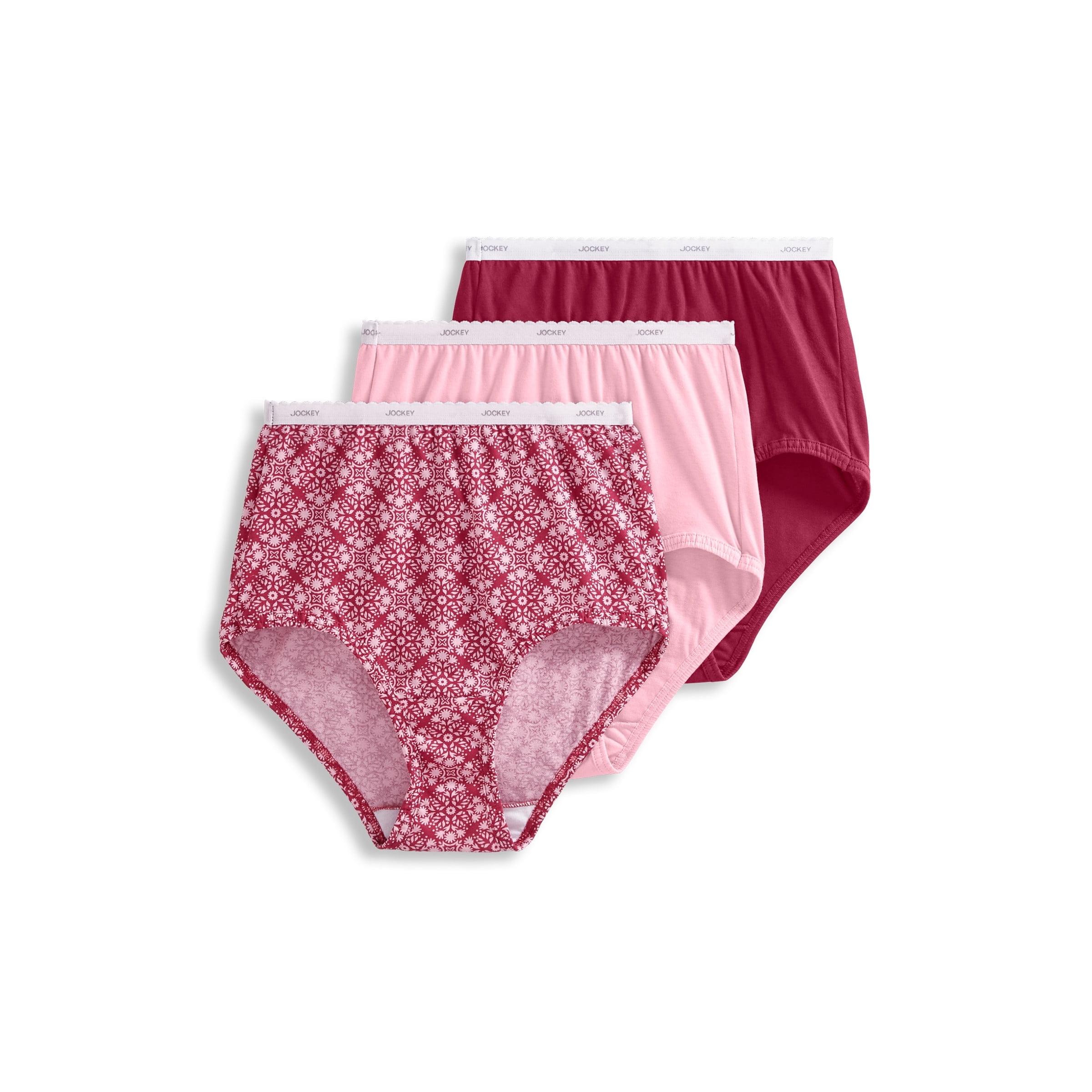 Jockey Women's Plus Size Classic Brief - 3 Pack