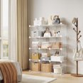 thumbnail image 1 of EDTara Modular Wire Cube Storage Organizer, 12-Cube Metal Grid Shelf Unit for Closet, Books, Office, or Entryway, 1 of 9