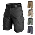 thumbnail image 2 of Shorts Tactiques Militaires Urbains pour Hommes, Imperméables pour l'Extérieur, Résistants à l'Usure, Shorts Cargo à Séchage Rapide, à Multiples Poches, Grande Taille, Pantalons de Randonnée, 2 of 14